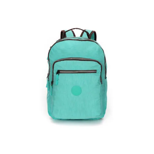 SUISSEWIN Polyester Students' Laptop Backpack Regular Unisex Green/Black/Rose Red
