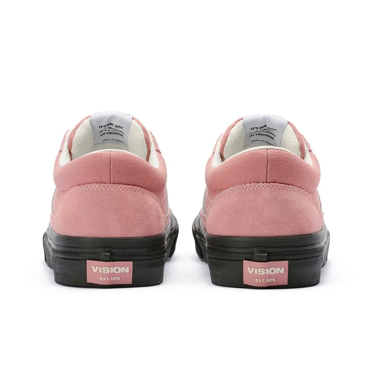 Vision Street Wear Stick Low Top Skateboard Shoes Unisex Rubber Pink-4