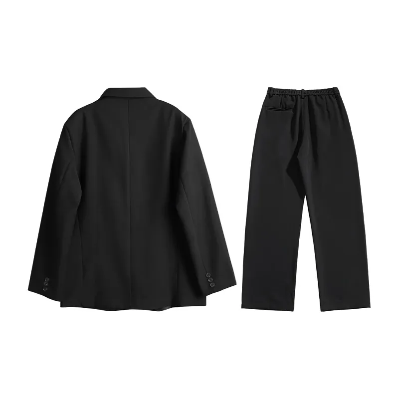 GSUE Business Suits Unisex Black-1