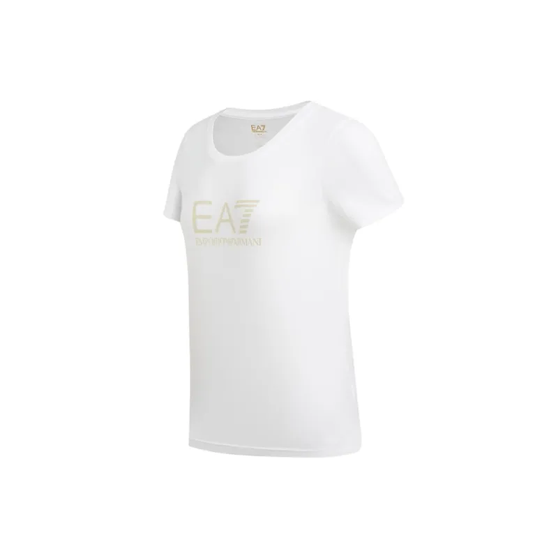 EMPORIO ARMANI Logo print Detail T shirt-3