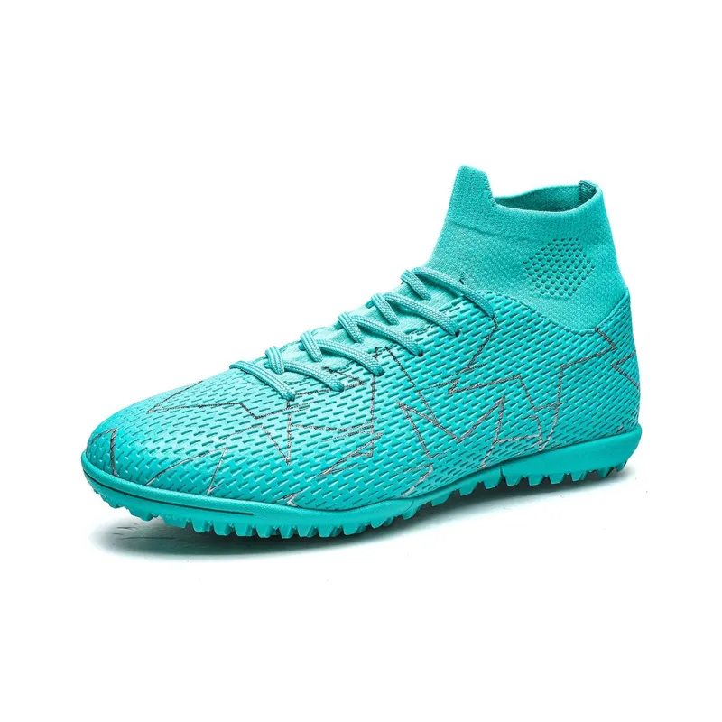 GERTOP Anti-Slip Wear-Resistant Breathable Supportive Balance-Enhancing Lightweight Soccer Shoes Unisex-10