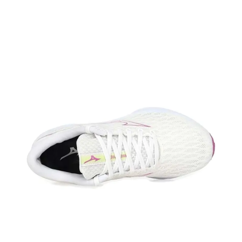 Mizuno Women's Wave Inspire 20 Super Wide 'White Rose Red' Women's-2