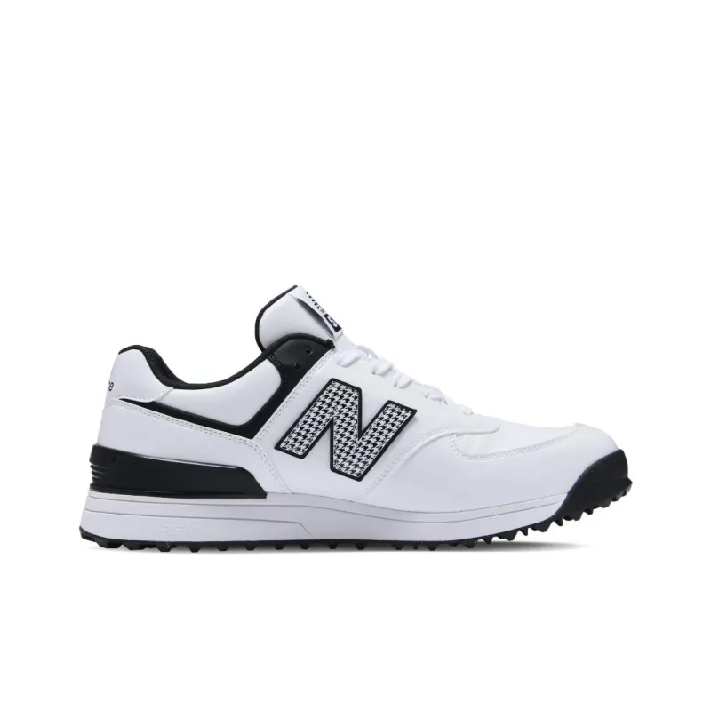 New Balance NB 574 V3 SL M3 Cushioning Anti Slip And Wear Resistant Low Top Golf Shoes Unisex Black White-1