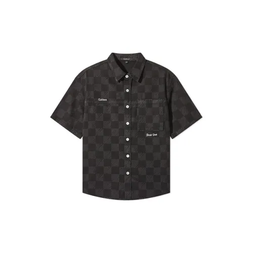 Cabbeen Shirts Men Coal Black