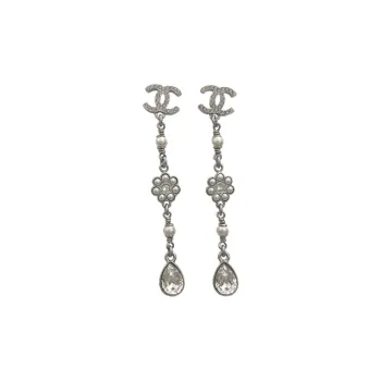 CHANEL 2021 Cc Mark Earrings
