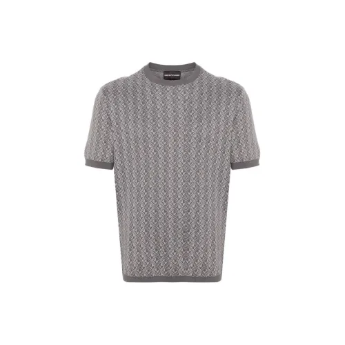 EMPORIO ARMANI T-Shirts Men Gray