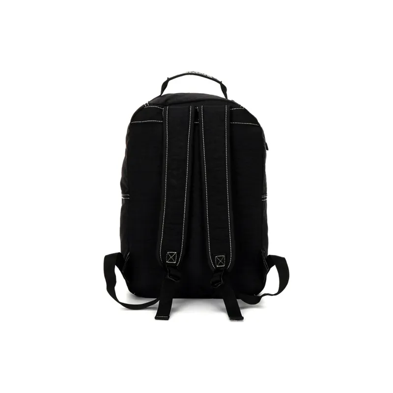 SUISSEWIN Polyester Students' Laptop Backpack Regular Unisex Green/Black/Rose Red-7