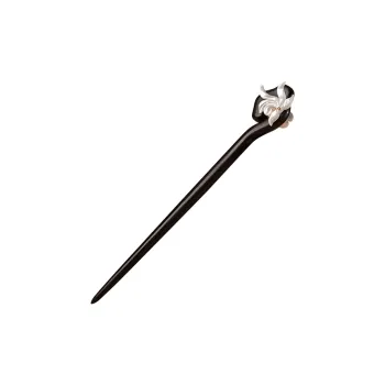 Kelanxi Wooden/Acrylic Hairpins Women's Silver