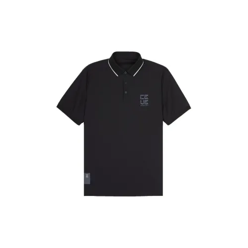 Cabbeen Polo Shirts Men Coal Black