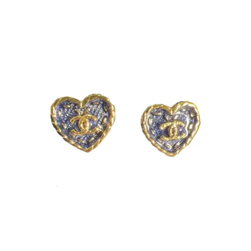 CHANEL Clip-On Earrings Women's
