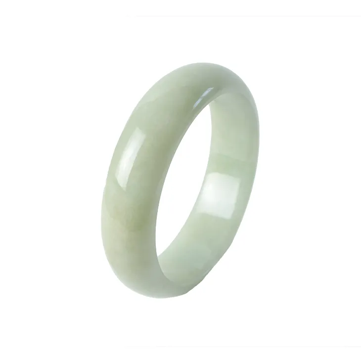 South Asia Bean Type Jadeite Bangles Women's-0