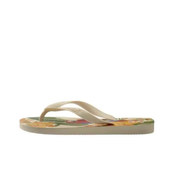 FARM RIO x Havaianas Flip Flops Women's Beige Green