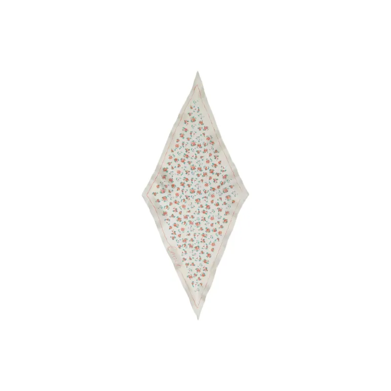 COACH Silk Scarves Women's White-0