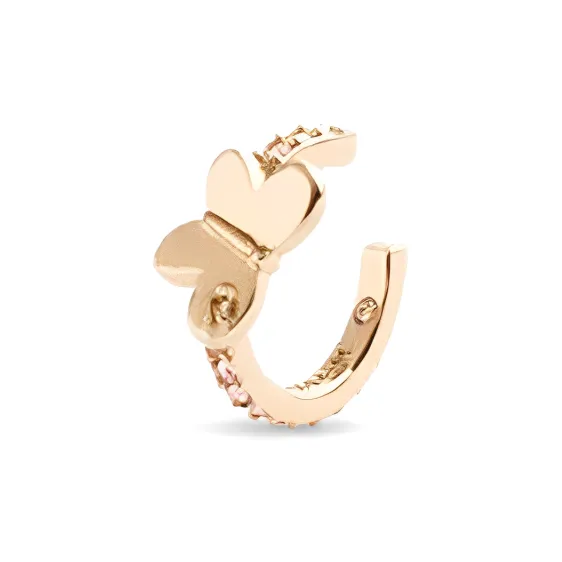 COACH Brass Plated Clip On Earrings Women's Gold-0