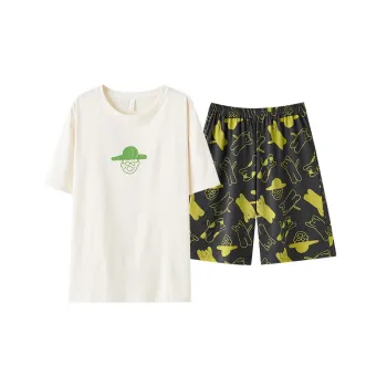 PBENO PD Pajama Set Men's Pure White