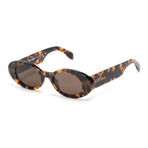 PALM ANGELS Gilroy Oval frame Sunglasses