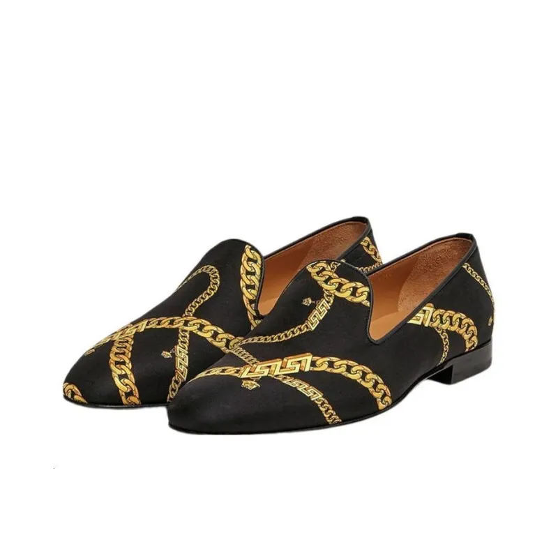 VERSACE La Greca Loafers Men's Black-3