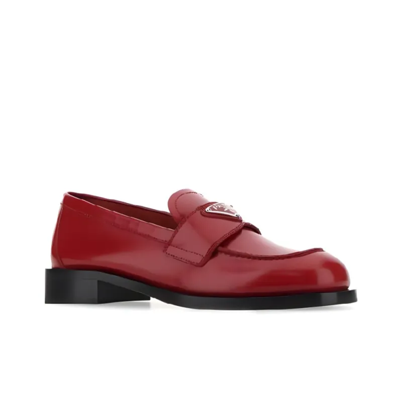 PRADA Loafers Women's Red-2
