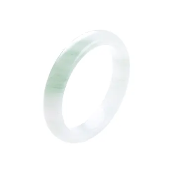 Artisan Lock Heart Jade Chalcedony Jade Bangles Women's