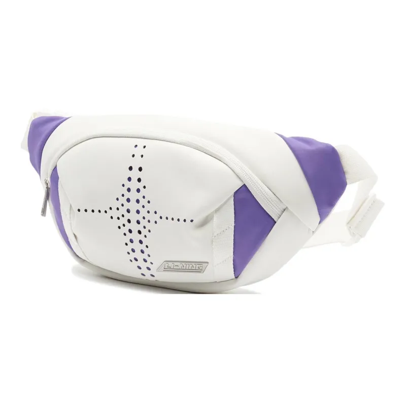 LiNing Polyamide Sling Bag Unisex White-1