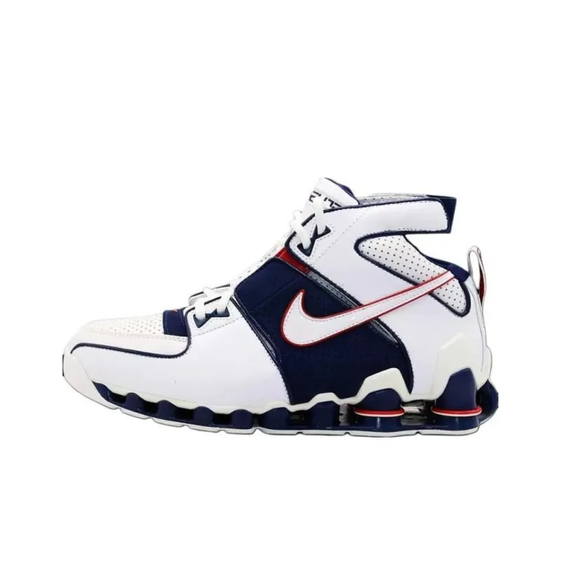 Nike Shox Bomber White Navy Red-0