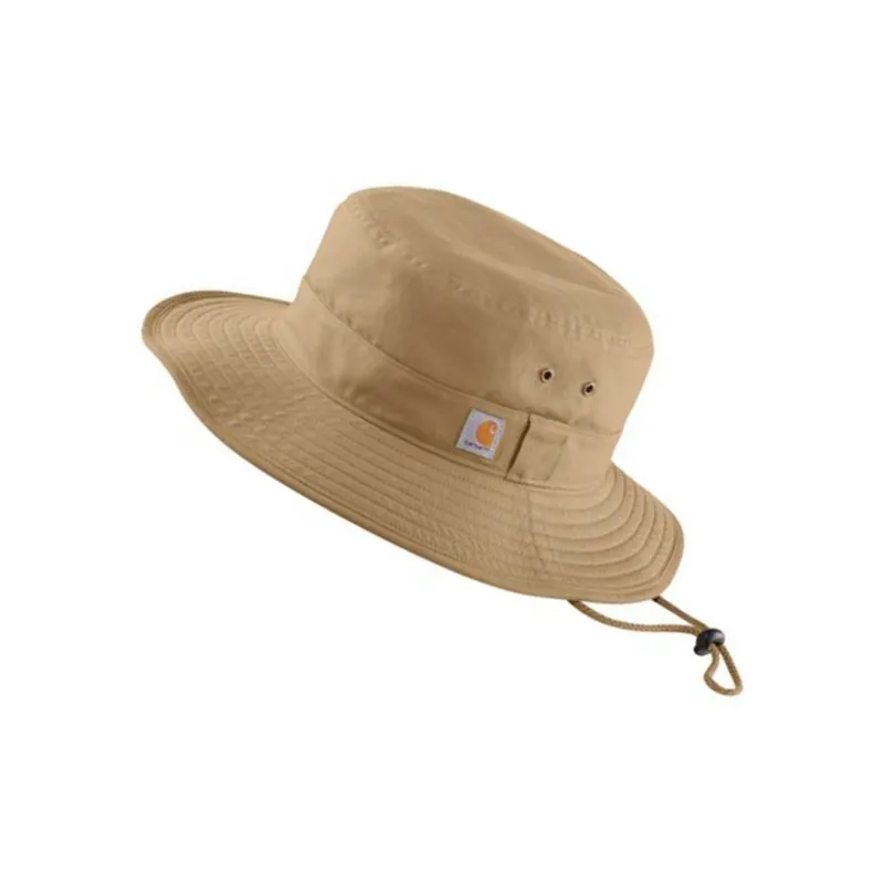 Carhartt Cotton Canvas Bucket Hats Unisex Brown-1