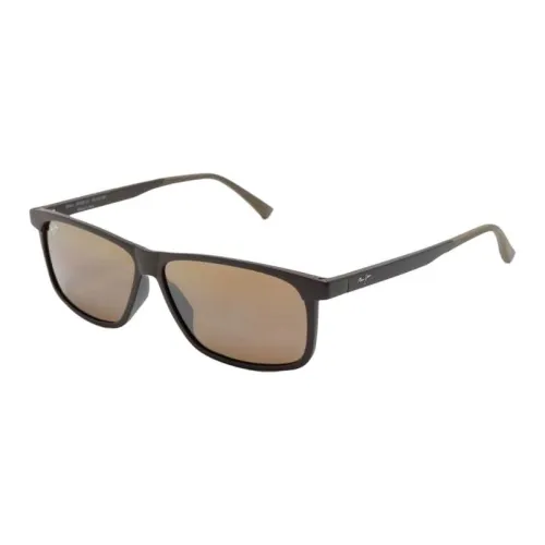 Maui Jim Titanium Aviator Sunglasses Mens Gray