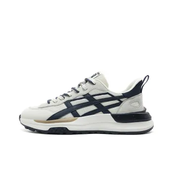 FACKRAM Casual Shoes Unisex Low Top White/Coffee