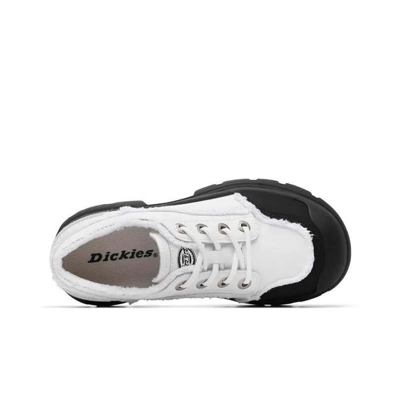Dickies Low-Top Casual Shoes Women's White Black-2
