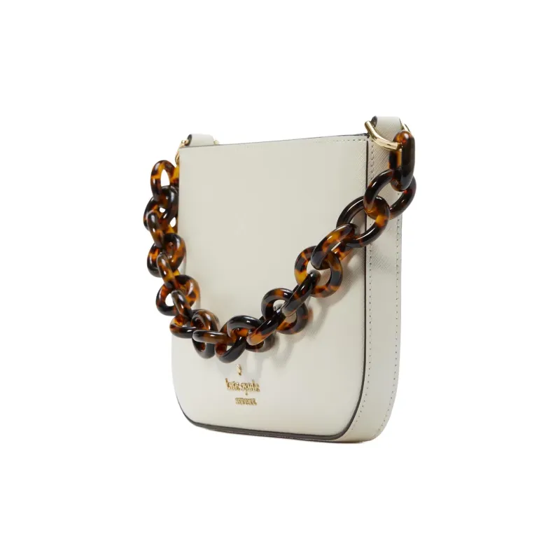Kate Spade Saffiano Leather Wallet Purse Women's White-1