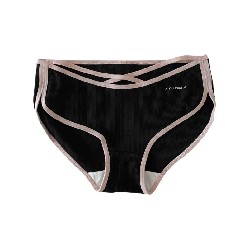 Little Sweet Cub Underpants Women's Black-0
