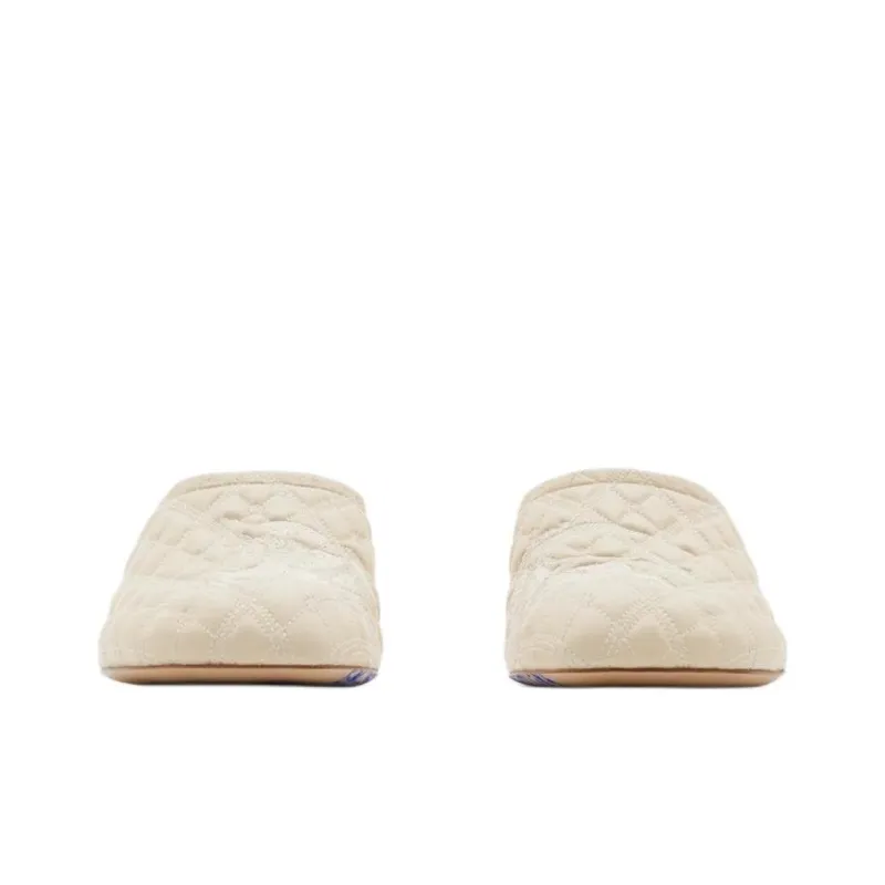 Burberry Quiet Wrap toe Slippers Women's Ecru-1