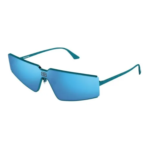 Balenciaga Square Sunglasses Light Blue/Blue