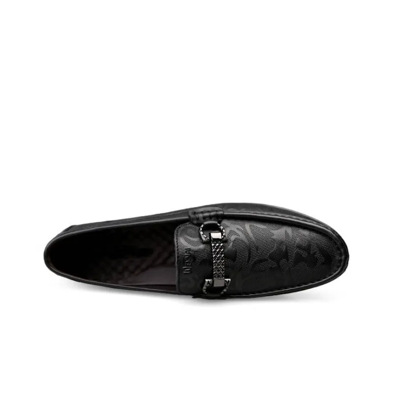 Wen Nai Casual Shoes Men's Black-4