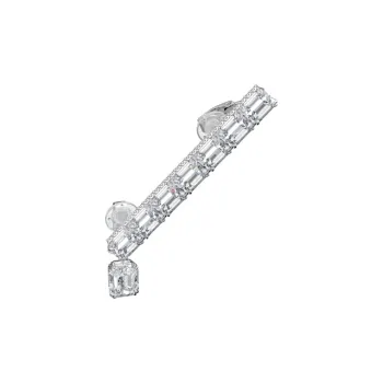 Swarovski Millenia Clip On Earrings Women's White