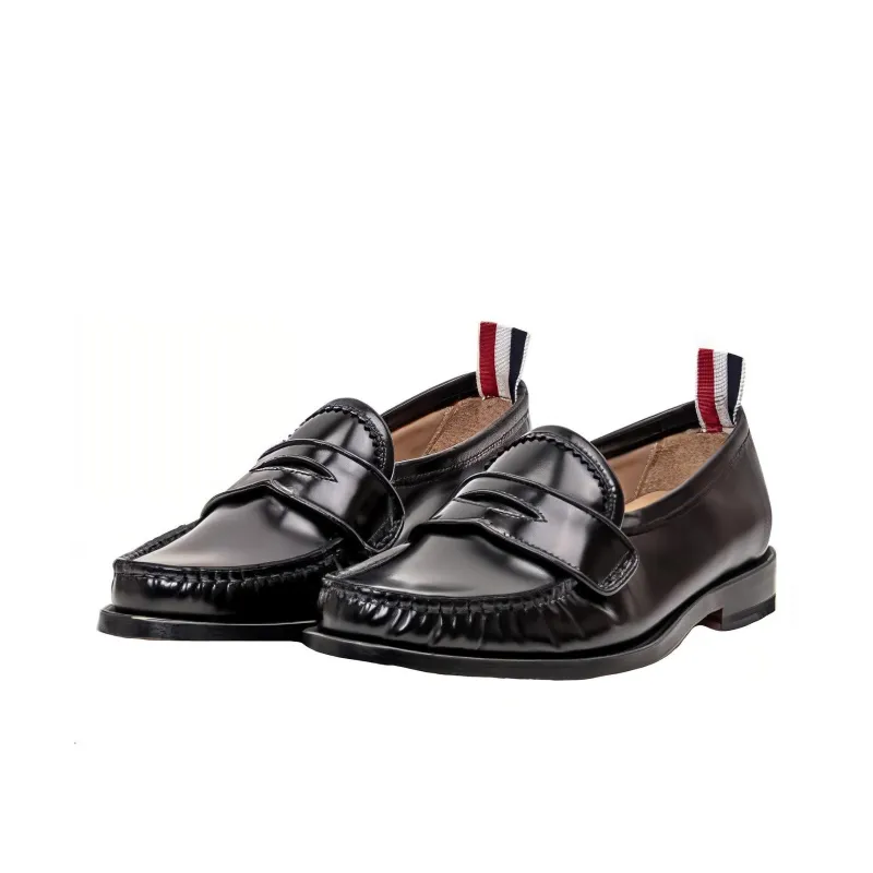 THOM BROWNE Varsity Slip-On Penny Loafers Women's-3