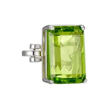 STUGAZI White Gold Plated Copper Clip On Earrings Unisex