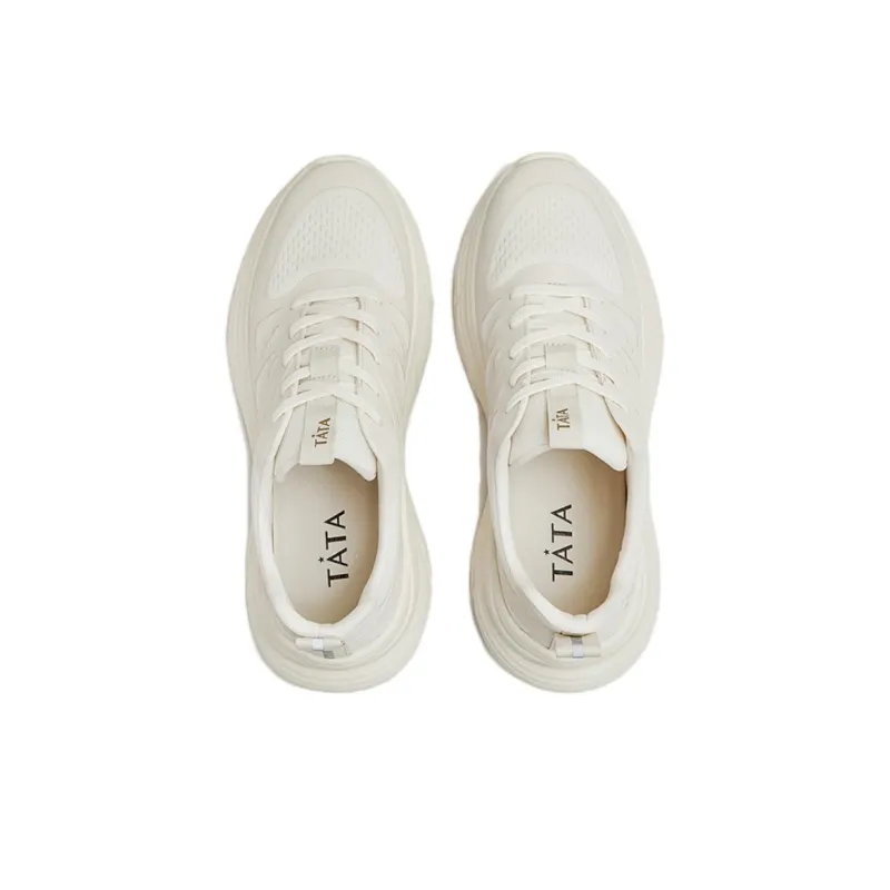 TATA Casual Shoes Men Low Top Solid Color-3