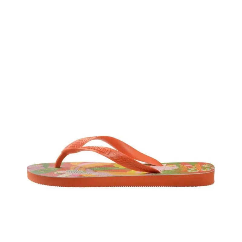 FARM RIO x Havaianas Flip Flops Women's Orange-0