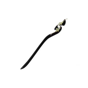 Kelanxi Wooden Hairpins Women's Black