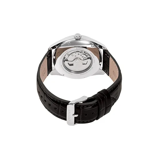 ORIENT Automatic Mechanical Movement Leather Strap Watch Men's Watches Black Dial RA BA0006B10-3
