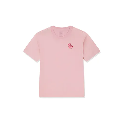 QIAODAN T-Shirts Unisex Dawn Light Pink