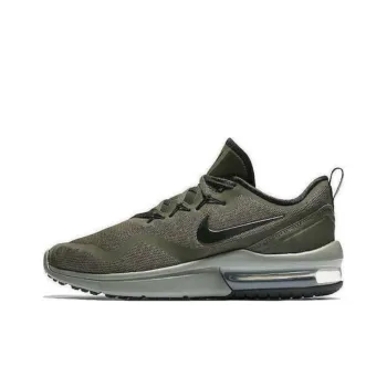 Nike Durable Breathable Low Top Running Shoes Men's Green