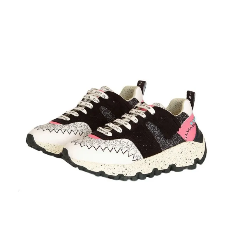 ETRO Pegaso Anti-Slip And Wear-Resistant Lightweight Low-Top Sports Casual Shoes Women's Black-2