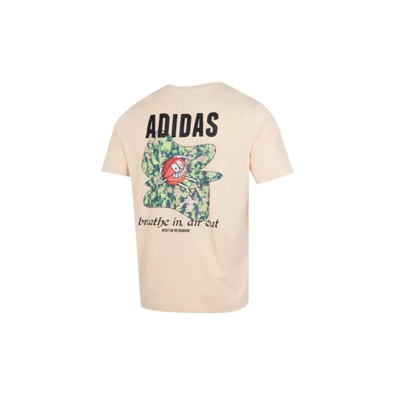 Adidas T Shirt Men's Cinnamon Pink-1