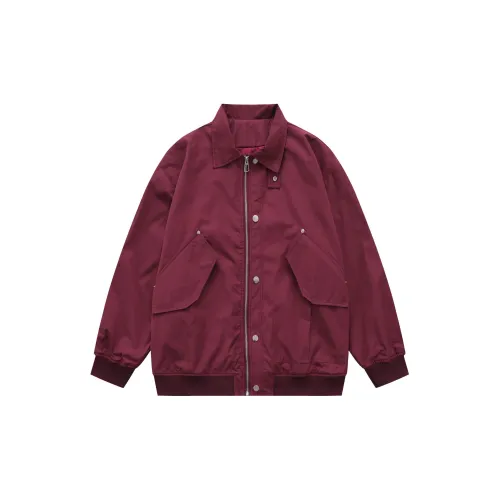 ZWMH Jackets Women's Maroon