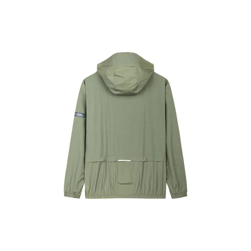 Anta Jackets Coats Men's Murky Olive Green-1
