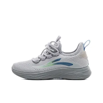 Warrior Wear Resistant Breathable Height Increasing Low Top Running Shoes Women's Gray