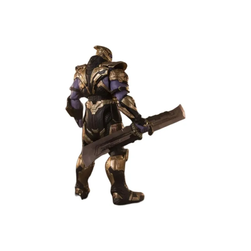 BANDAI S.H.Figuarts Avengers Endgame Thanos Final Battle Edition Action Figure Gold-3