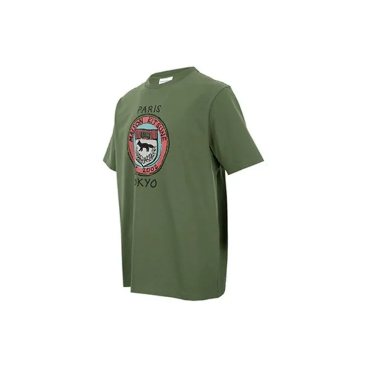 Maison Kitsune City Coins T-shirt-2